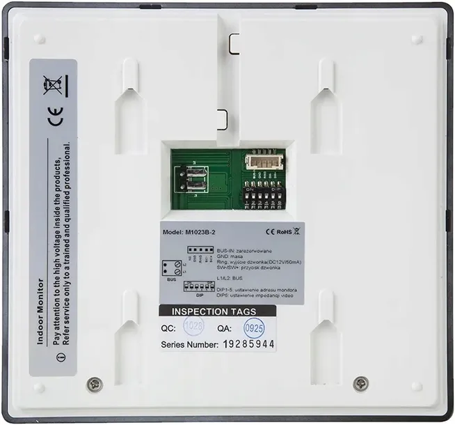 monitor-wideodomofonu-vidos-m1023b-2-7-lcd-tft-kolor-czarny