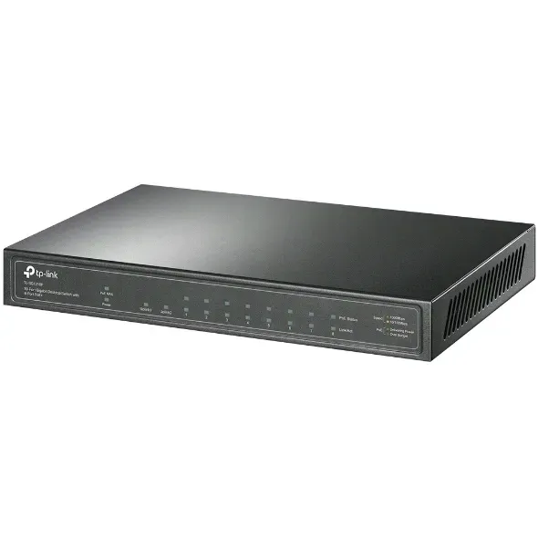 inteligentny-switch-tl-sg1210p-9x-10-100-1000-poe-stan-nowy