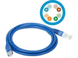 kabel-internetowy-3m-kku5nie3-x5-utp-kat-5e-niebie