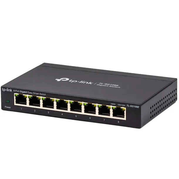 switch-8-portow-lan-duza-przepustowosc-stan-nowy-waga-z-opakowaniem-0-58-kg