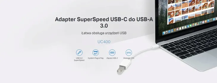 adapter-usb-3-0-usb-c-tp-link-uc400-bialy-kolor-bialy