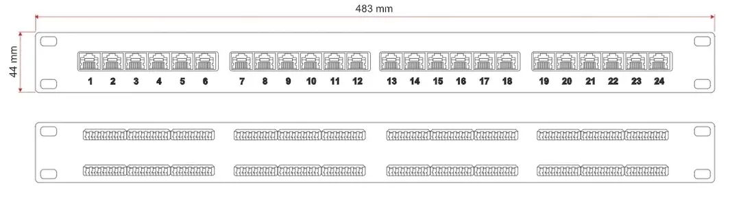 alantec-patch-panel-rack-19-utp-kat-5e-24p-1u