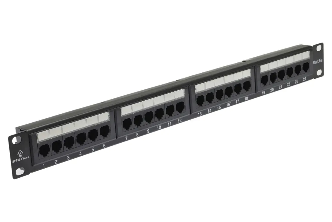 patch-panel-24-porty-rack-19-lsa-1u-kat-5e