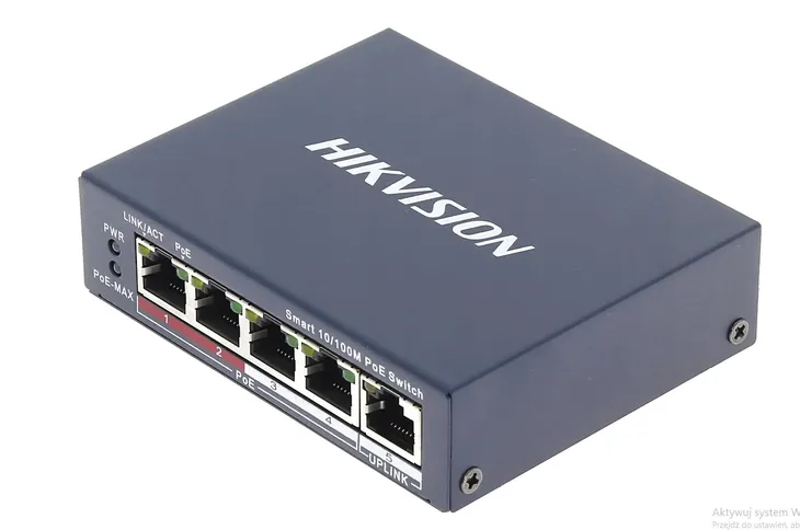 switch-smart-manager-4p-ds-3e1105p-ei-4xpoe-stan-nowy-liczba-portow-5