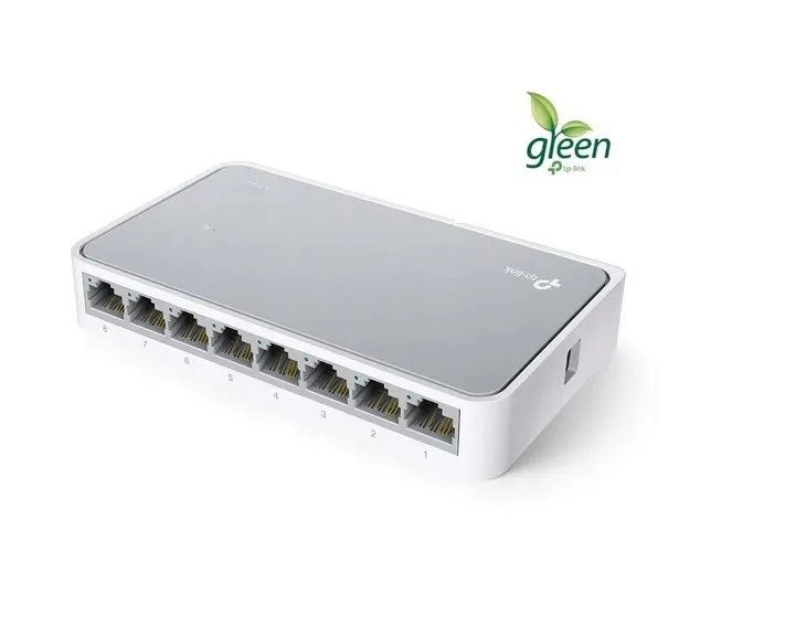 switch-tp-link-sf1008d-l2-8port-10-100-desktop-stan-nowy-waga-z-opakowaniem-0-25-kg