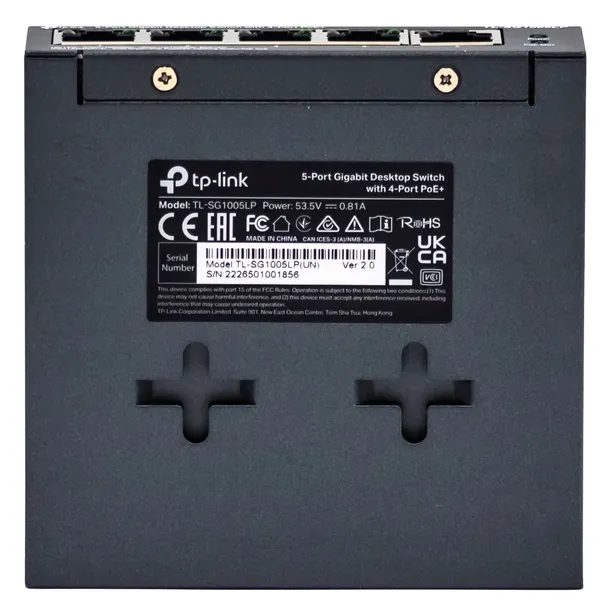 tp-link-tl-sg1005lp-desktop-switch-4-port-poe-stan-nowy-waga-z-opakowaniem-0-746-kg