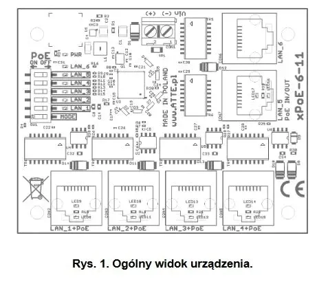 switch-poe-6-portow-modul-switcha-poe-atte-stan-nowy-liczba-portow-6