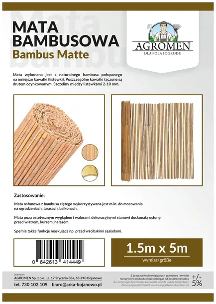 mata-bambusowa-15x5m-oslonowa-plot-balkon-stan-nowy