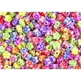 koraliki-kwiatki-akrylowe-6mm-mix-60-sztuk
