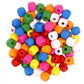 koraliki-kostki-drewniane-kostka-8x8mm-mix-100szt