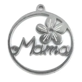 zawieszka-charms-mama-stal-nierdzewna-kwiat-1szt