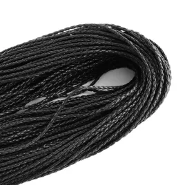 rzemien-pleciony-3mm-czarny-1metr