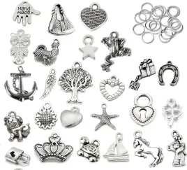 zawieszki-charms-mix-metal-ogniwa-zestaw-50-elem
