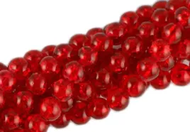 koraliki-szklane-crackle-8mm-sznur-52szt-czerwony