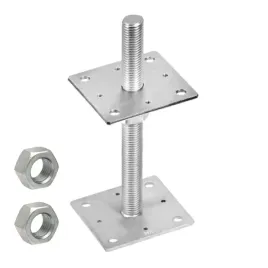 podstawa-slupa-regulowana-m24-100x250x4-psr-100-do-betonu-ocynk-domax