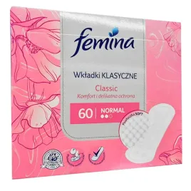 femina-wkladki-higieniczne-classic-normal-60-szt