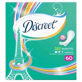 discreet-waterlily-trio-wkladki-60-szt