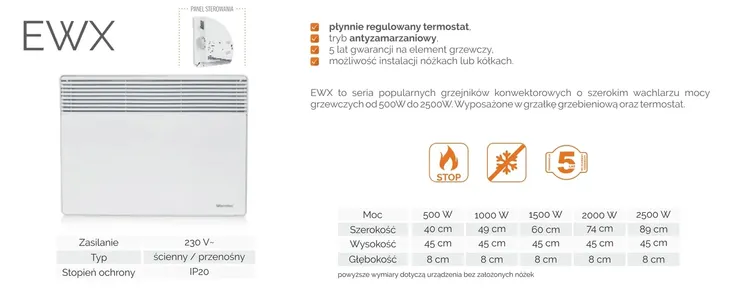 przenosny-grzejnik-warmtec-ewx-1500-bialy-scienny-kolor-bialy