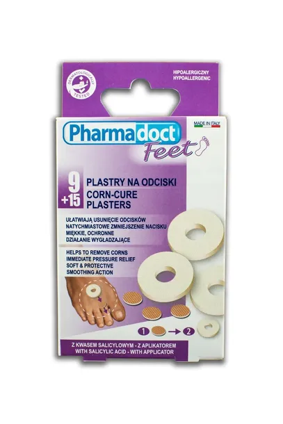Pharmadoct Plastry na odciski + poduszki ochronne