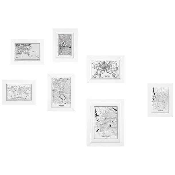 galeria-scienna-mapy-7-ramek-biala-denkoro-lumarko