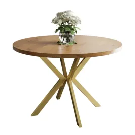 stol-okragly-everton-gold-rozkladany-lancelot120cm