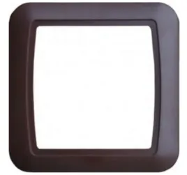 odkurzacz-centralny-ramka-gniazda-modus-brazowa