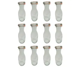 sloiki-weck-12szt-szkl-wiekogumka-bl-karafka-1l-1062ml-butelka