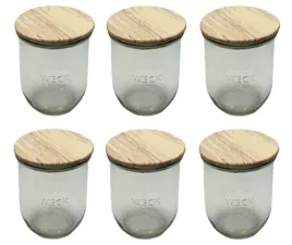 sloiki-weck-6szt-drewniane-wieko-sloik-1l-1062ml-tulip