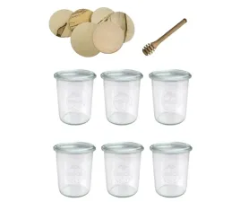 sloiki-weck-x6-drewniane-wieko-nabierak-sloik-160ml-mold