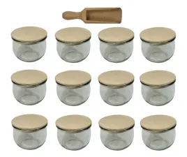 sloiki-weck-12szt-drewniane-wieko-miarka-sloik-370ml-tulip