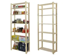 regal-na-ksiazki-drewniany-regal-na-zabawki-regal-do-spizarni-220cm-wysoki