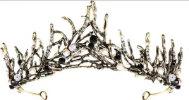 diadem-recznie-wykonany-styl-vintage-kolor-zloty-w-ksztalcie-listkow