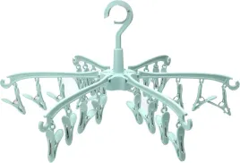 wieszkak-na-ubrania-obrotowy-suszarka-do-bielizny-zielony