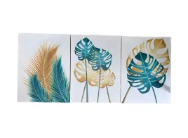 3x-zestaw-dekoracyjnych-obrazow-z-motywem-roslinnym-3x-40-cm-x-30-cm
