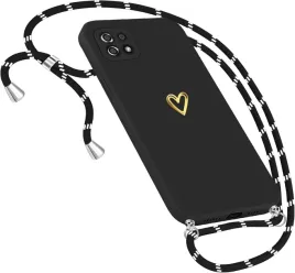 stylowe-etui-na-iphone-13-mini-z-zawieszka-na-szyje-ramie-serce-czarne
