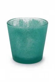 swiecznik-szklany-pokryty-brokatem-zielony-stylowy-do-mieszkania-na-swieta