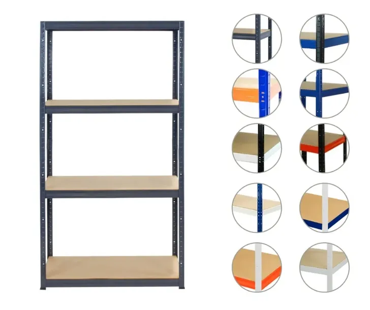 Regał metalowy regał magazynowy garażowy HELIOS premium 180x110x60 4x175kg