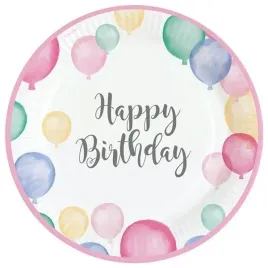talerzyki-papierowe-urodziny-pastel-balony-23-cm