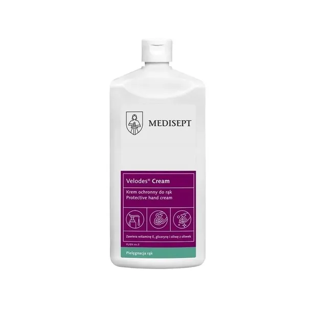 Krem ochronny do rąk - Velodes Cream - 0,5L - MS-CHE-ML548-500ML - Medisep