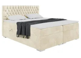 lozko-bezowe-180x200-boxspring-do-sypialni-welur