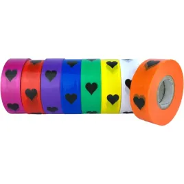 tasma-serce-do-znakowan-roslin-25mmx100m-pomarancz