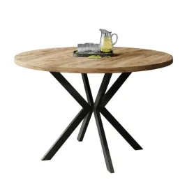 stol-okragly-everton-rozkladany-czarny-craft-100cm