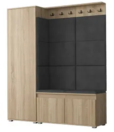 garderoba-do-przedpokoju-z-siedziskiem-panelami-welur-dab-sonoma-szafa