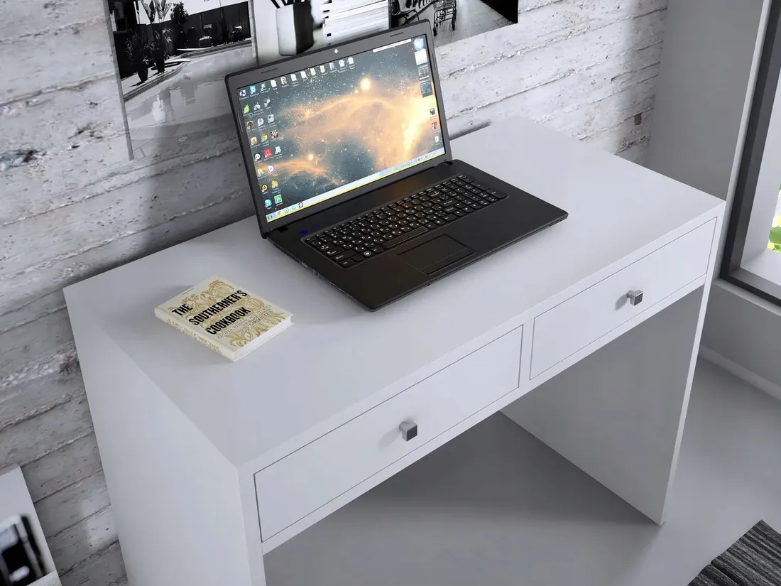 biurko-komputerowe-mega-2-biale-pod-laptop-stan-nowy