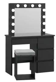 toaletka-kosmetyczna-beta-12-led-taboret-czarna