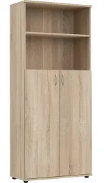 regal-biurowy-s6-dab-sonoma-z-drzwiami-185x80x35-cm-meble-system-biuro