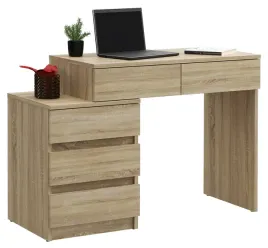 biurko-komputerowe-szkolne-gamma-dab-sonoma-z-szufladami-do-domu-biura