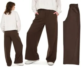 spodnie-dresowe-dziewczece-premium-wide-leg-szerokie-braz-r-158-produkt-pl