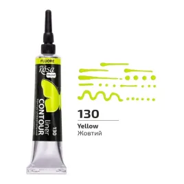 farba-akrylowa-konturowka-zolta-fluo-nr-130-20-ml-rosa-talent-koh-i-noor