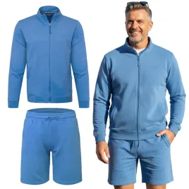 dres-meski-komplet-m-bawelniany-bluza-bez-kaptura-i-krotkie-spodenki